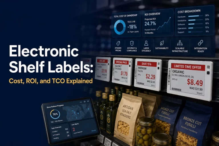 Electronic Shelf Labels Cost ROI and TCO Explained